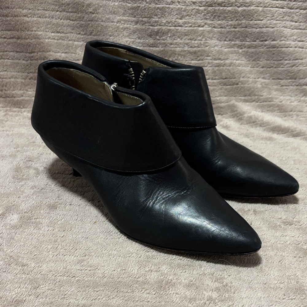 Sleek Black Ankle Booties